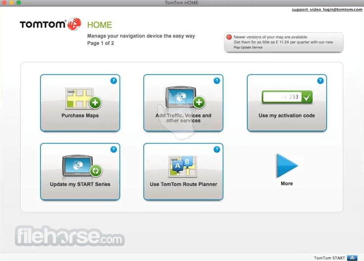 Tomtom home software download mac installer